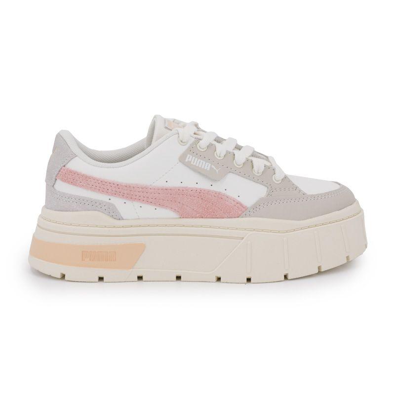 Женские кроссовки PUMA Mayze Thrifted Suede Leather 37 белый